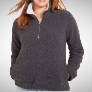 Old Navy Sherpa Fleece Half Zip